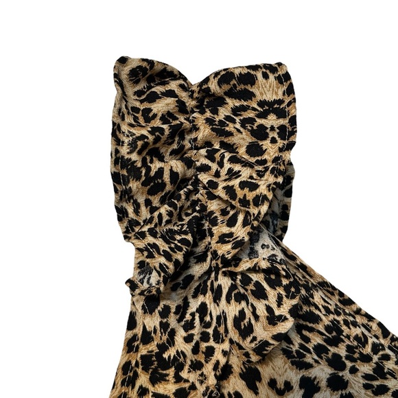 Anthropologie Entro Leopard Print Sleeveless Top - Picture 5 of 5